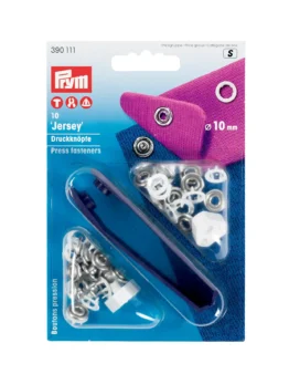 Prym NF-Druckknopf Jersey 10 mm weiss (390111)