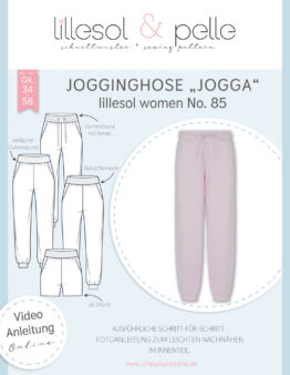 Papierschnittmuster lillesol woman No. 85 Jogginghose Jogga