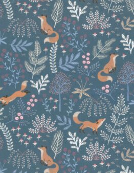 Interlock-Jersey Digitaldruck 001706208 Füchse von Westfalenstoffe