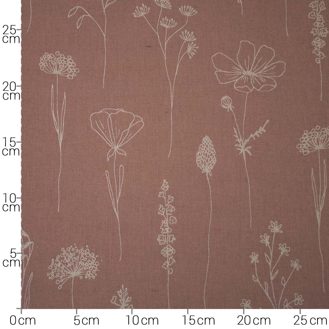 Dekostoff Fragile altrosa (D 2204/40) von Hilco