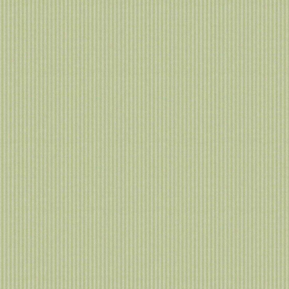 Close-up of an olive-green striped fabric texture with vertical lines.