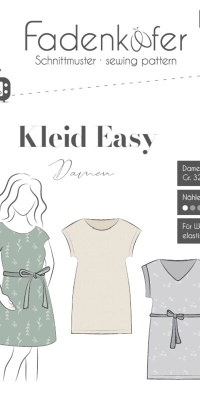 Papierschnittmuster Fadenkäfer Kleid Easy Damen