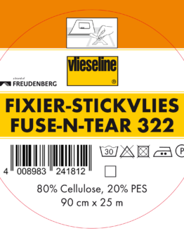 Close-up of a product label: bold 'vieseline' on a yellow block, barcode below, and Freudenberg branding on white background with orange accents.