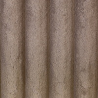 Plüsch Breitcord Plön schlamm Farbe 000674 von Swafing