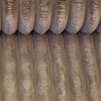 Plüsch Breitcord Plön schlamm Farbe 000674 von Swafing
