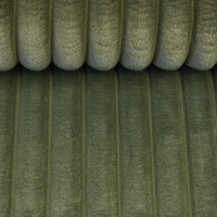 Plüsch Breitcord Plön khaki Farbe 000764 von Swafing