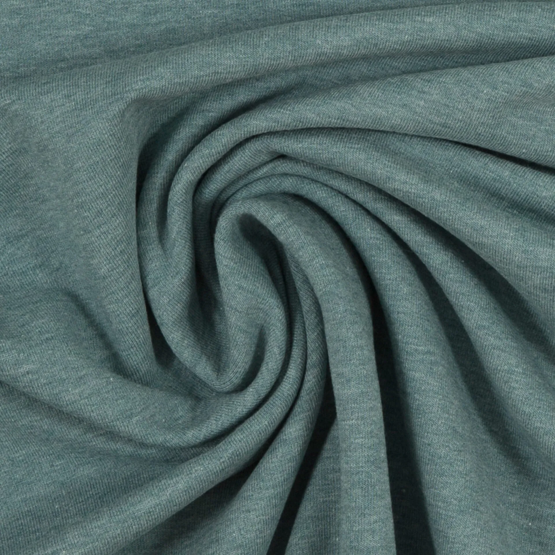 Eike Sweat angeraut 1742 meliert rauchblau von Swafing