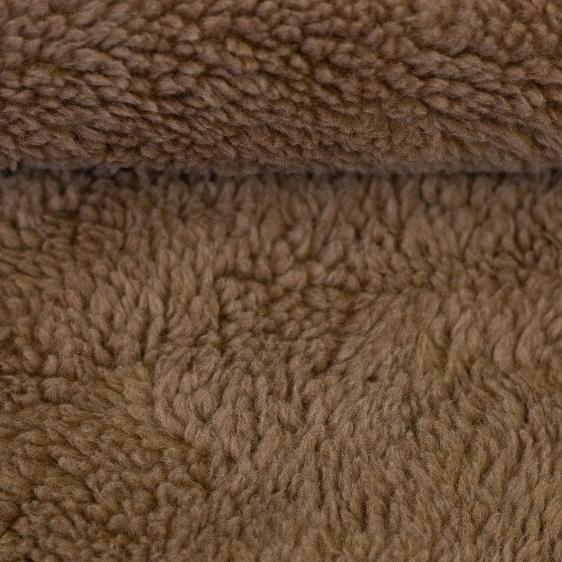 Merano Plüsch hellbraun Farbe 000173 von Swafing