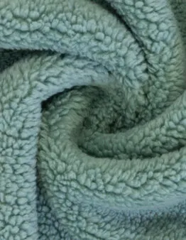 Merano Plüsch altmint Farbe 000263 von Swafing
