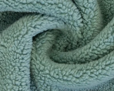 Merano Plüsch altmint Farbe 000263 von Swafing